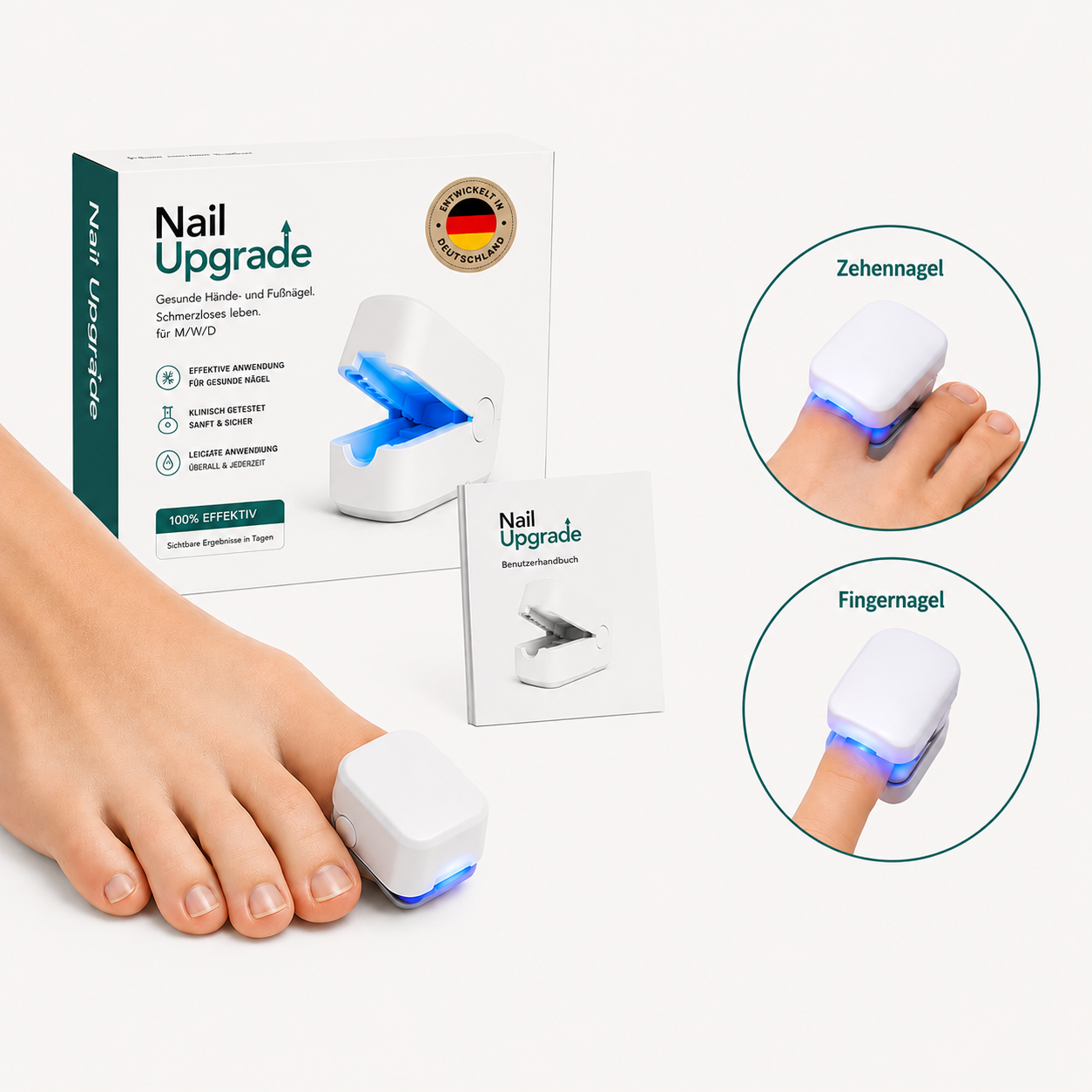 Nagel-Lichttherapiegerät